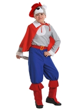 Сказочные герои - Детский костюм Хитрого Кота в сапогах