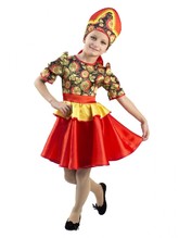 Русские народные костюмы - Детский костюм хохломской сувенир