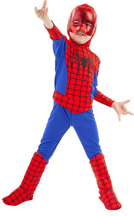 Детский костюм храброго Человека Паука