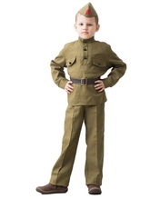 Военные - Детский костюм Храброго Солдата