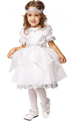 Костюмы для девочек - Детский костюм изящной Снежинки