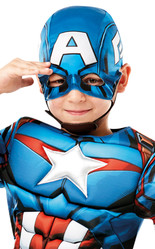 Супергерои и комиксы - Детский костюм Капитана Америки супергероя
