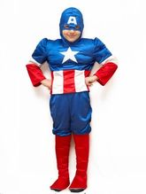 Супергерои - Детский костюм Капитана Америки