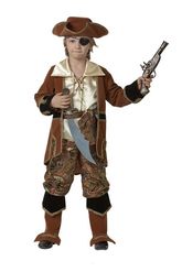Пиратские костюмы - Детский костюм капитана корабля