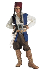Мультфильмы и сказки - Детский костюм Карибского пирата Джека