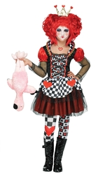 Сказочные герои - Детский костюм Карточной королевы сердец