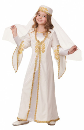 Детский костюм Кавказской девочки в белом