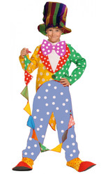 Смешные костюмы - Детский костюм клоуна фокусника