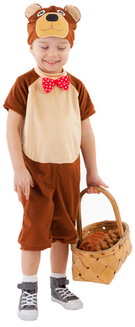 Детский костюм коричневого Медведя