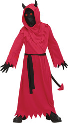 Страшные костюмы - Детский костюм красного Чертенка
