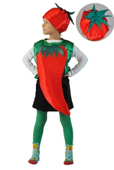Костюмы для девочек - Детский костюм Красного Перца