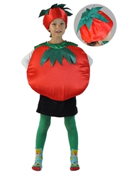 Овощи и фрукты - Детский костюм Красного Помидора