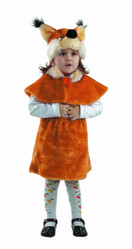Животные и зверушки - Детский костюм лесного бельчонка