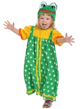 Костюмы для девочек - Детский костюм Лягушки в сарафане