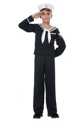 Пиратские костюмы - Детский костюм мальчика Моряка