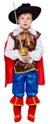 Сказочные герои - Детский костюм маленького Кота в сапогах