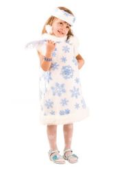 Костюмы на Новый год - Детский костюм маленькой снежинки