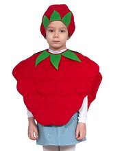 Фрукты и ягоды - Детский костюм малинки