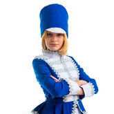Костюмы для девочек - Детский костюм мажоретки в синем