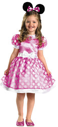 Мультфильмы и сказки - Детский костюм Минни Маус в розовом