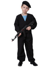 Военные - Детский костюм Морпеха с автоматом