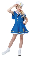 Пиратки - Детский костюм Морячки с якорем