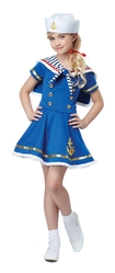 Костюмы для девочек - Детский костюм Морячки с якорем