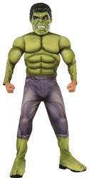 Супергерои - Детский костюм мускулистого Халка