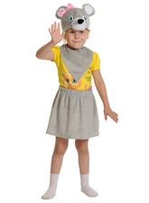 Животные и зверушки - Детский костюм Мышки Девочки