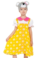 Костюмы для девочек - Детский костюм Мышки-норушки в желтом