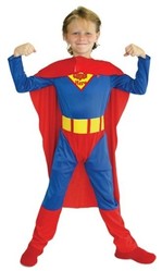 Киногерои и фильмы - Детский костюм непобедимого Супермена