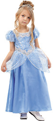 Костюмы для девочек - Детский костюм нежной Золушки в голубом