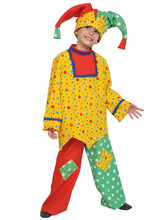 Детские костюмы - Детский костюм озорного Скомороха