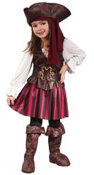 Пиратские костюмы - Детский костюм пиратки открытого моря