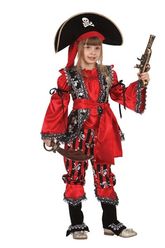Мультфильмы - Детский костюм пиратки-разбойницы