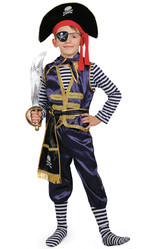 Сказочные герои - Детский костюм Пиратского Разбойника