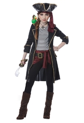 Пираты - Детский костюм Пиратской Капитанши