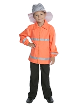 Профессии - Детский Костюм Пожарного в шлеме
