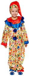 Шут - Детский костюм праздничного Скомороха