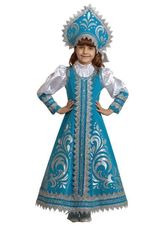 Праздничные костюмы - Детский костюм прекрасной Снегурочки