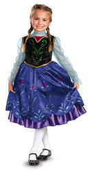 Принцессы и принцы - Детский костюм Принцессы Анны Холодное сердце