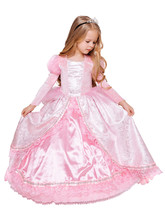 Мультфильмы - Детский костюм Принцессы Золушки в розовом