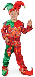 Шуты - Детский костюм Разноцветного Петрушки