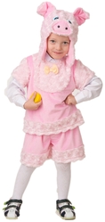 Животные - Детский костюм розового поросенка