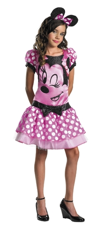 Детский костюм розовый Минни Маус