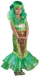Русалка - Детский костюм русалочки скромницы