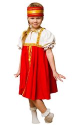 Национальные - Детский костюм Русской красавицы
