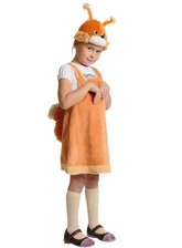 Костюмы для девочек - Детский костюм рыжей Белки