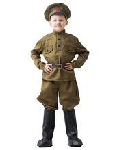 Праздничные костюмы - Детский костюм Сержант в галифе