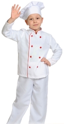 Официанты и официантки - Детский костюм шеф-повара